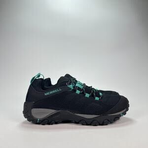 Merrell Yokota 2 Black Aqua Outdoor Trail Hiking Shoes J84582 Women's Size 8